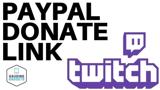 How to add a Paypal Link to your Twitch Channel - Twitch Donation Tutorial