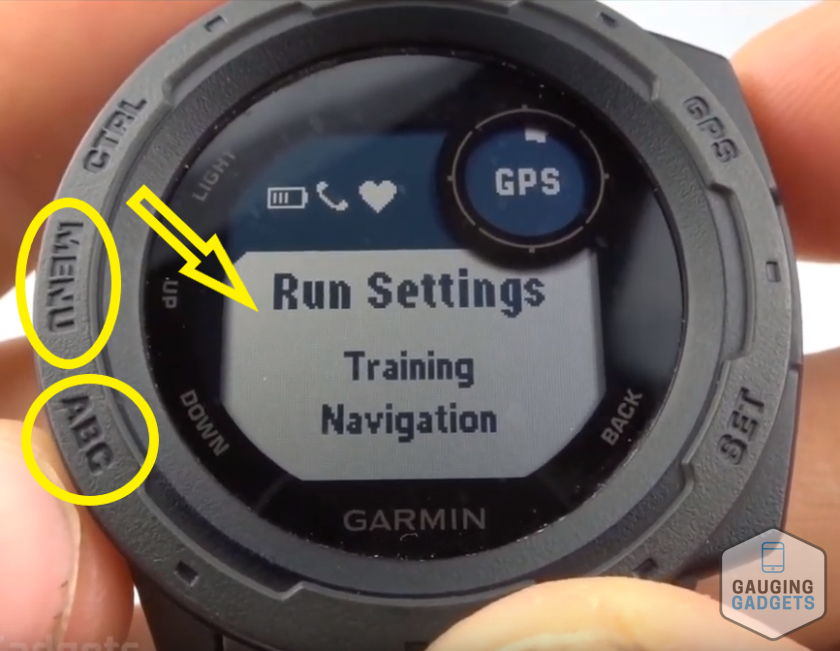 garmin instinct change battery