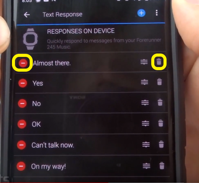 garmin forerunner 245 notifications