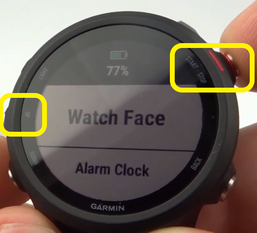 garmin forerunner 235 customize watch face