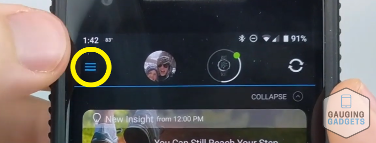 forerunner 235 text messages