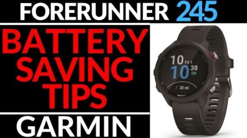 garmin forerunner 35 battery life