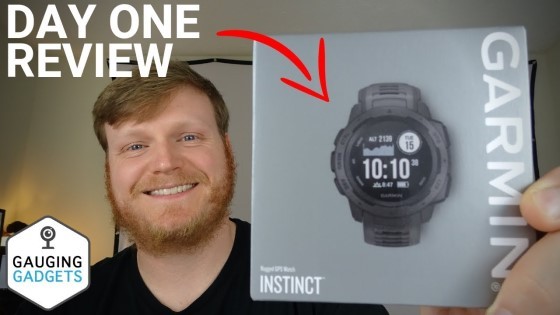 Garmin Instinct Day One Review and First Impression