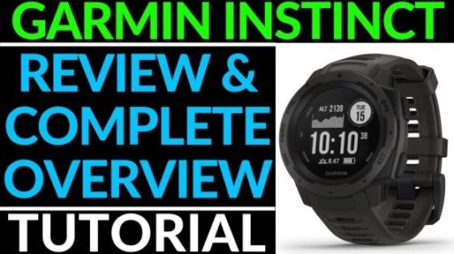 how to set up garmin instinct