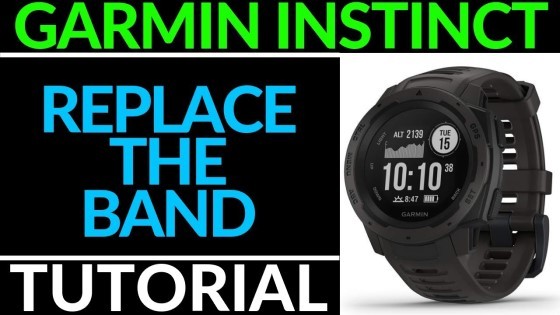 garmin instinct change battery