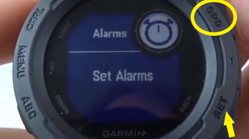 how-to-set-alarms-garmin-instinct-tutorial-gauging-gadgets