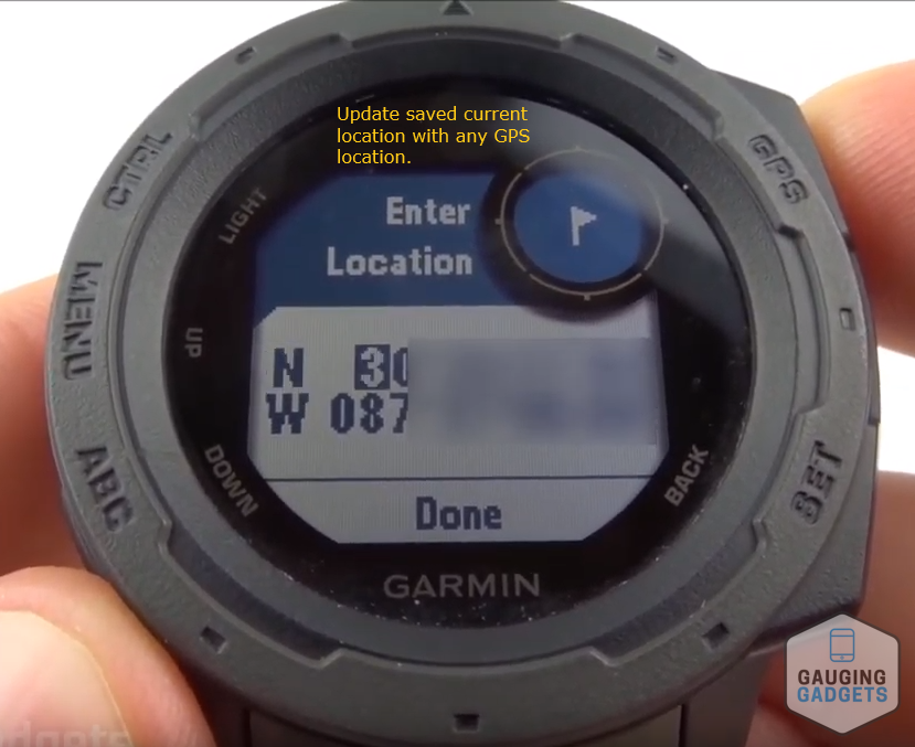 setting up garmin instinct