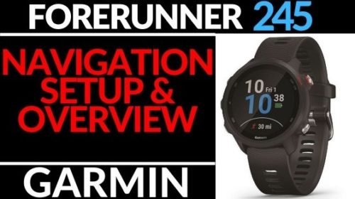 navigation forerunner 245