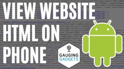 How to View Website Page Source from Phone – Android & iOS – HTML ...