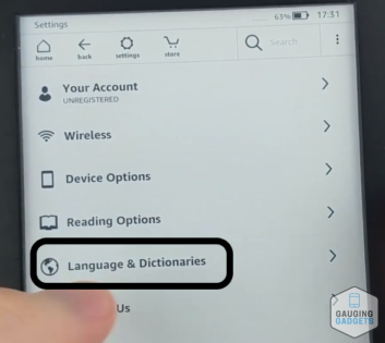 How to Change the Language on a Kindle - Fix Kindle Showing Wrong