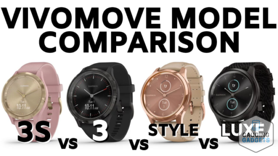 vivomove hr size comparison