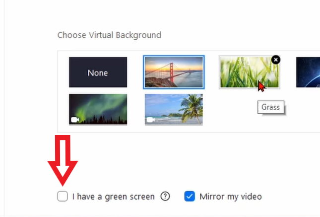 how to get virtual background on zoom