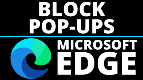 microsoft edge pop up blocker