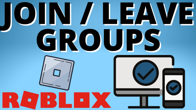 Join or Leave Groups on Roblox