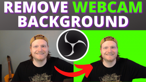 obs remove webcam background