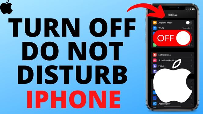 How to Turn Off Do Not Disturb on iPhone - Gauging Gadgets