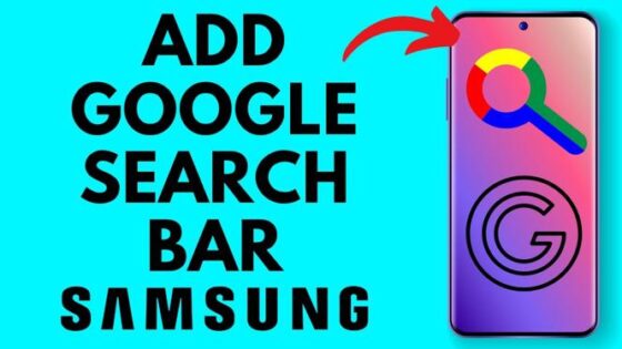 How to Add Google Search Bar on Samsung Home Screen – Gauging Gadgets